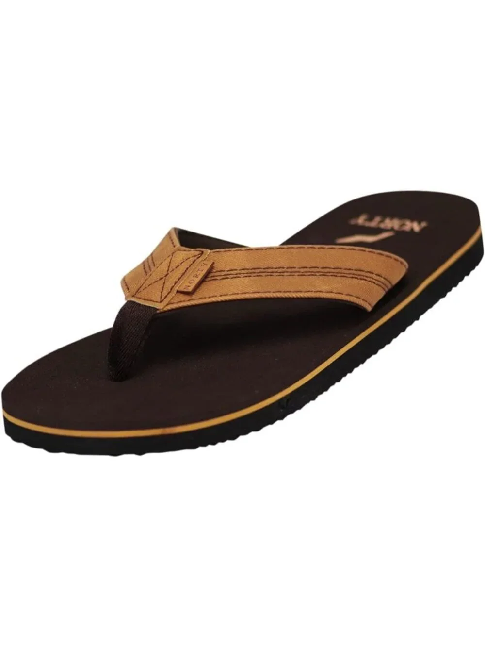 Norty Thong Men's Tan\Brown Footwear For Summer Comfortable Sandals Casual